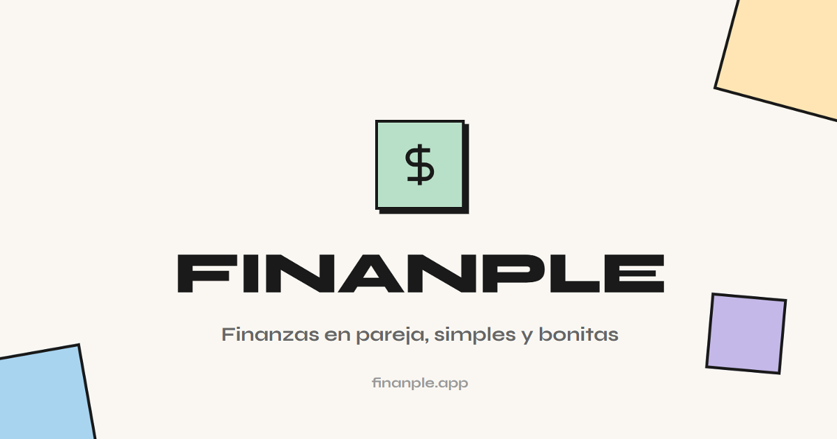 Identidad visual de Finanple, una aplicación de finanzas personales y compartidas